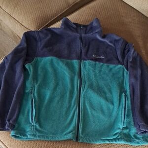 Columbia Mens Fleece Full Zipper Jacket Size: XXL